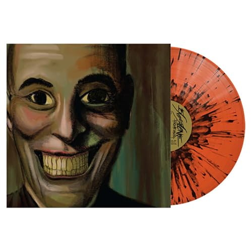 People Watching (Orange Black Splatter)