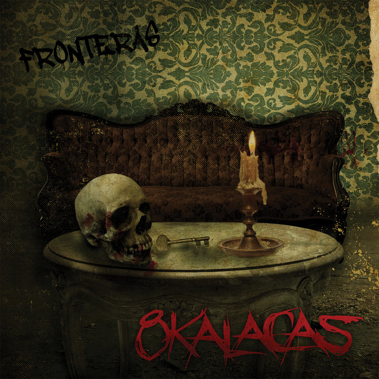 - Fronteras (LP | Orange/Black Marbled) Orange/Black Marbled