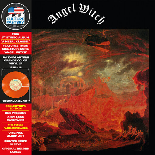 Angel Witch (Jack-o'-Lantern Orange Colored Vinyl)