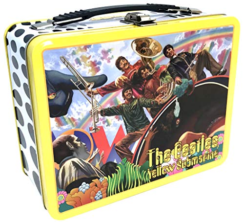 BEATLES ALEX ROSS YELLOW SUBMARINE TIN TOTE BEATLES ALEX ROSS YELLOW SUBMARINE TIN TOTE