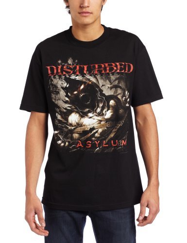 Disturbed Men'S Disturbed Asylum Shred Men'S T-Shirt, Black, Large