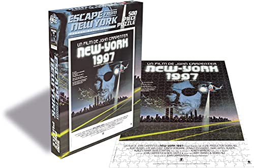 ESCAPE FROM NEW YORK FRENCH MOVIE POSTER (500 PIECE JIGSAW PUZZLE)