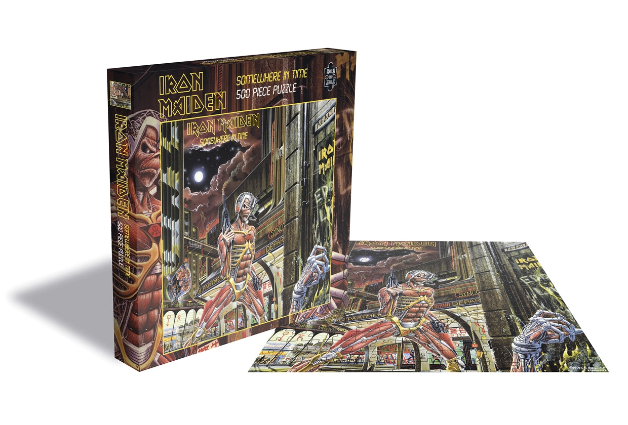 Iron Maiden Somewhere In Time (500 Piece Jigsaw Puzzle)
