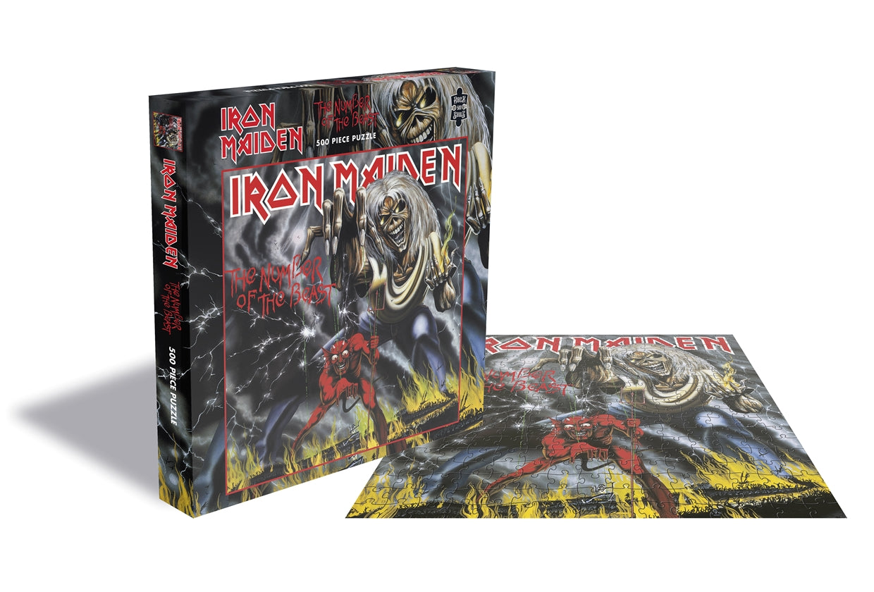 Iron Maiden The Number Of The Beast (500 Piece Jigsaw Puzzle)