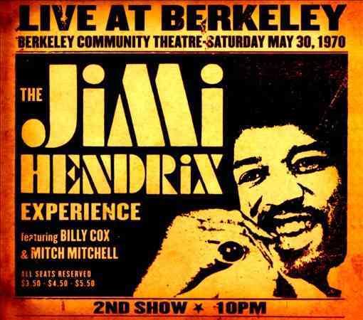 JIMI HENDRIX EXPERIENCE LIVE AT BERKELEY