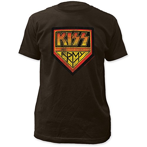 Kiss Kiss Kiss Army Fitted Jersey Tee