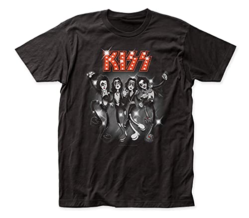 Kiss Kiss Rubberhose Fitted Jersey Tee