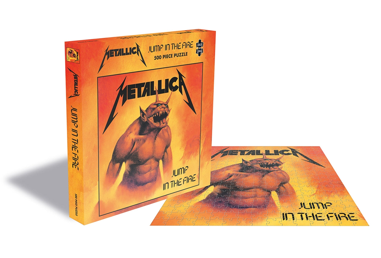 Metallica Jump In The Fire (500 Piece Jigsaw Puzzle)