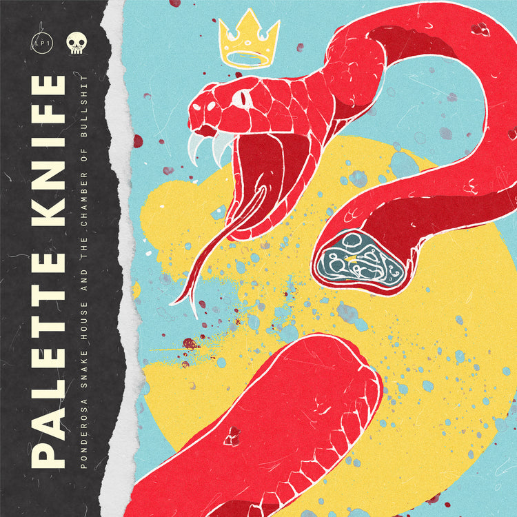 Palette Knife Ponderosa Snake House & The Chamber Of Bullshit (Limited Edition Lemonade Vinyl)