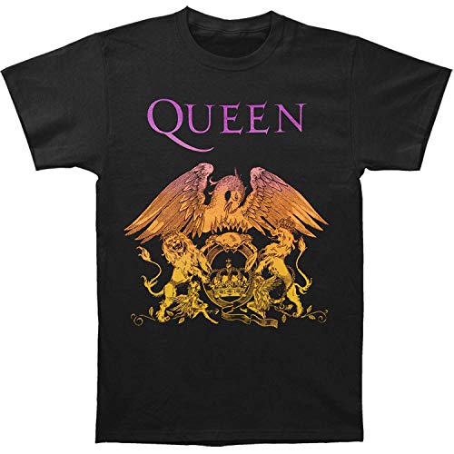 Queen QUEEN CREST GRADIENT BLACK SS TEE 2XL