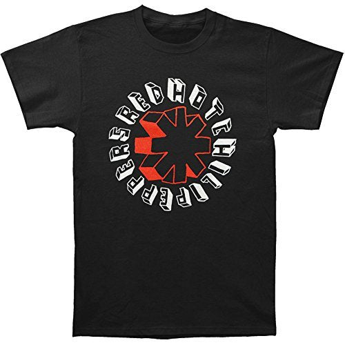 Red Hot Chili Peppers Men'S Rhcp Hand Drawn T-Shirt, Black, Small