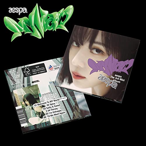 aespa MY WORLD - The 3rd Mini Album
