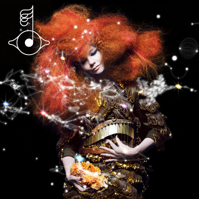 Björk Biophilia Back To Black 180 gram 2LP vinyl cover