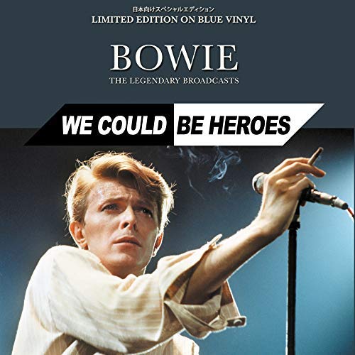 Bowie - We Could Be Heroes: Japan Edition Hand Numbered Blue Vinyl