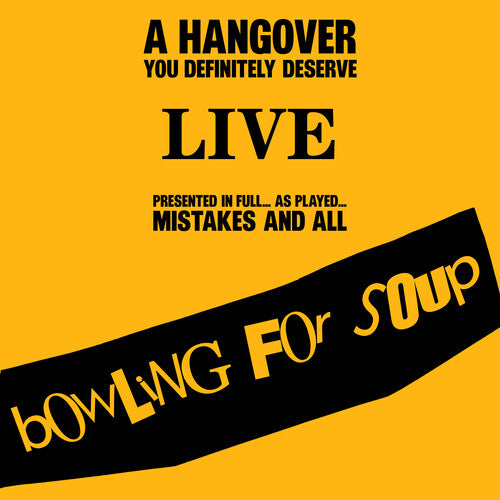 A Hangover You Definitely Deserve (Live) (Digipack Packaging) (2 Cd's)