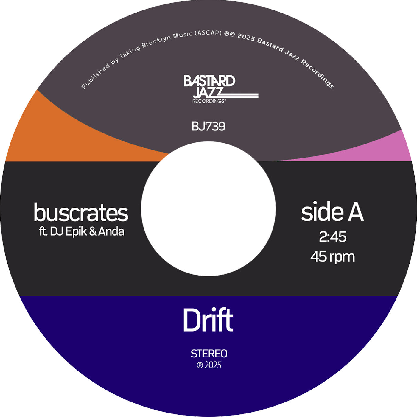 Drift / Serenity (Transparent Vinyl)