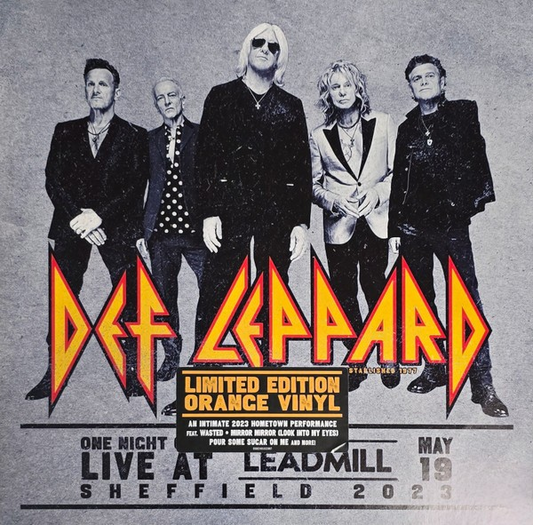 One Night Only: Live At The Leadmill 2023 (Limited Edition, Orange Colored Vinyl) (2 Lp's)