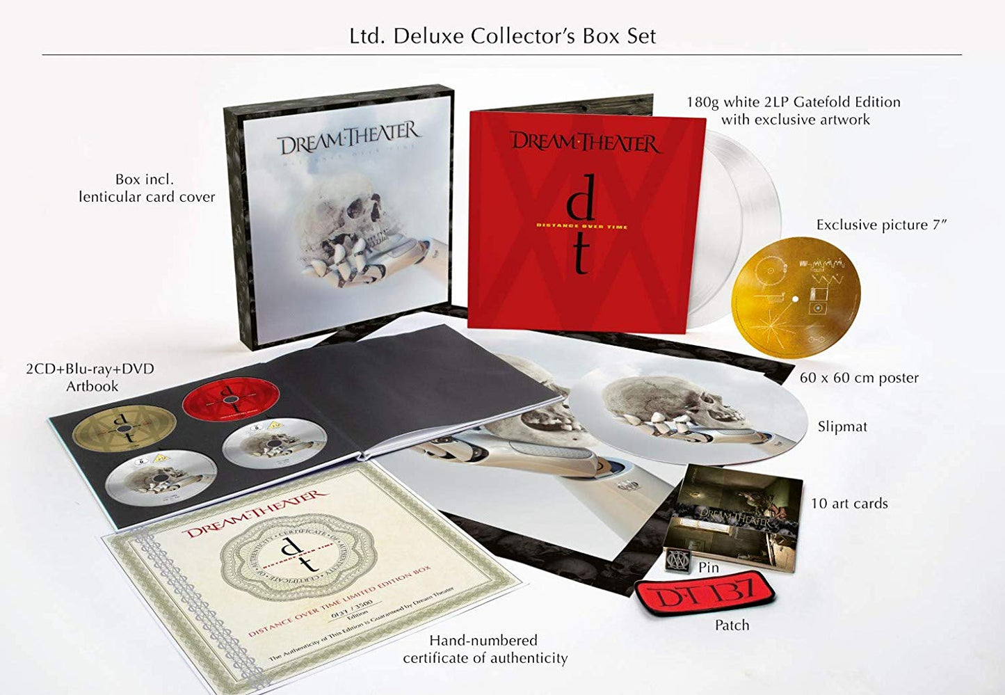 Distance Over Time (2 CD/ 1 DVD/ 1 Blu-Ray/ 2 LP/ 7")