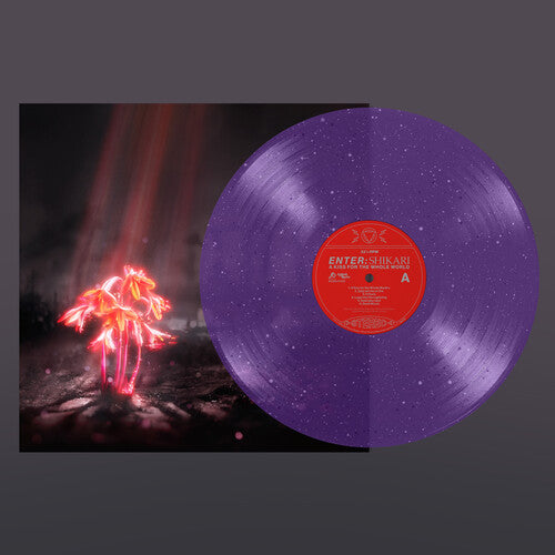 Enter Shikari A Kiss for the Whole World (Colored Vinyl, Indie Exclusive, Transparent Violent Sparkle)