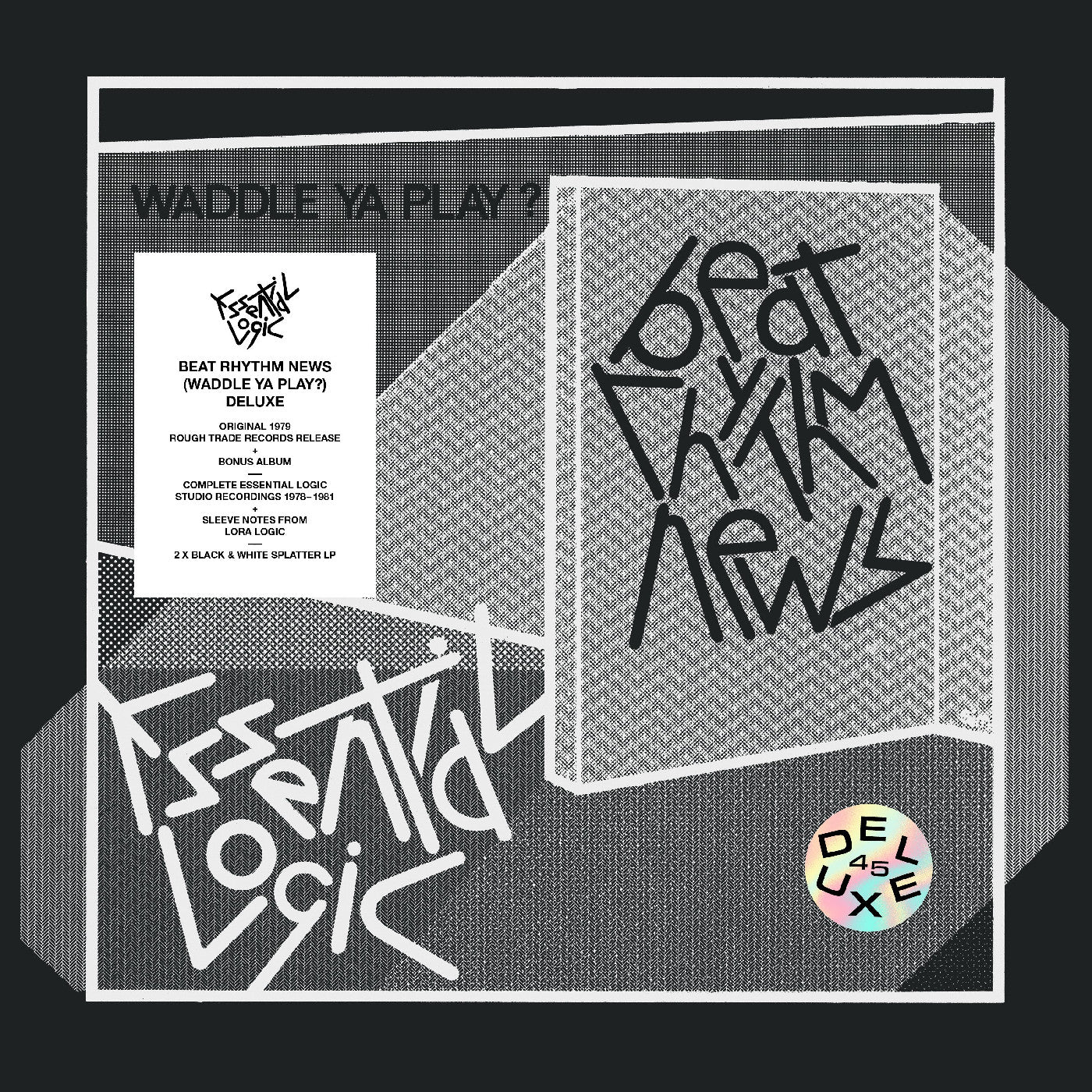Beat Rhythm News (Waddle Ya Play?) (45Th Anniversary  Edition) (Deluxe Edition, Black & White Splatter Vinyl)