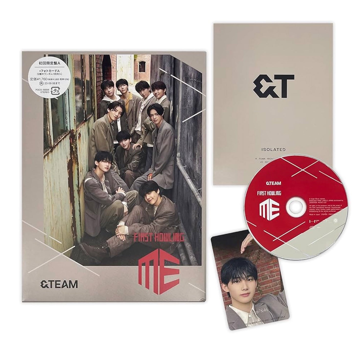 &TEAM | First Howling : ME (Limited Edition A Digipak CD)
