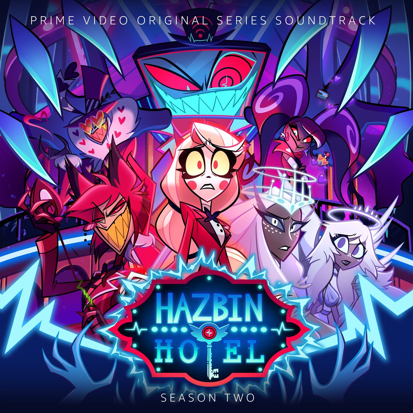Hazbin Hotel: Season Two (Original Soundtrack) (Voxtex Blue Clear Vinyl)