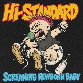 Screaming Newborn Baby (Blue Colored Vinyl)