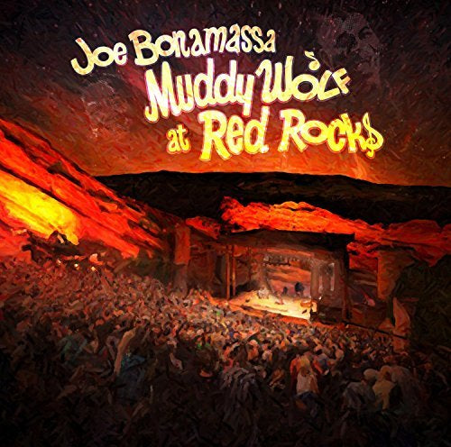 MUDDY WOLF AT RED ROCKS