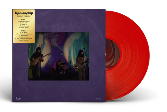 Live At Villain, Brooklyn, NY 2018 | Limited | Red Vinyl ** DINGED CORNER** 1 inch