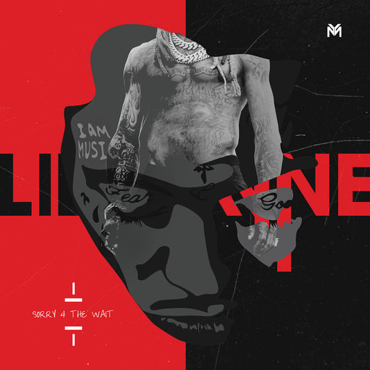 Lil Wayne Sorry 4 The Wait limited edition red and black split double vinyl LP