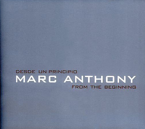 Marc Anthony DESDE UN PRINCIPIO/