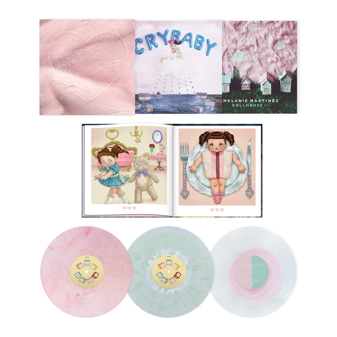 Cry Baby: 10th Anniversary Edition (Clear Vinyl, Coke Bottle Green, Pink, Special Edition) (3 Lp's)