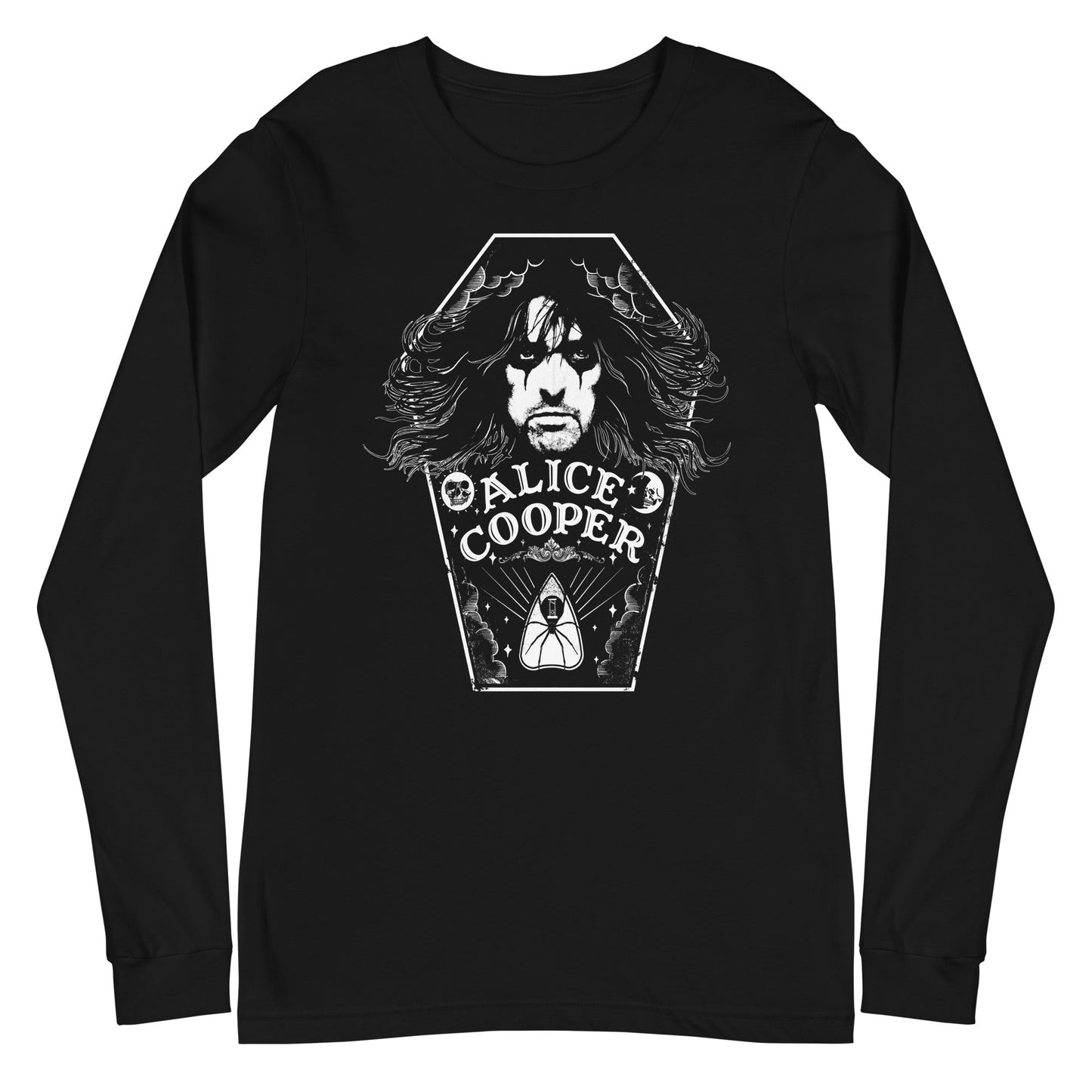 Alice Cooper - Hair Long Sleeve T-Shirt Black