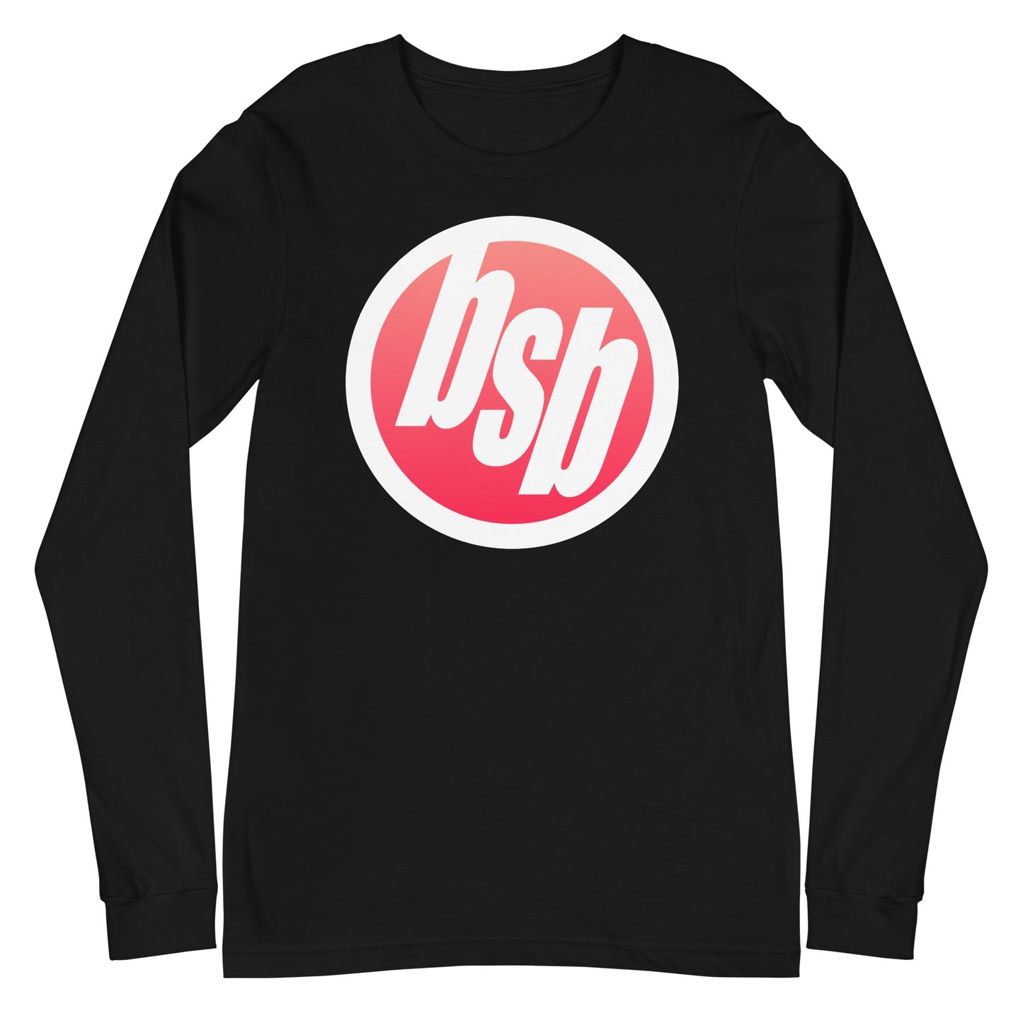 Backstreet Boys - BSB White Long Sleeve T-Shirt Black