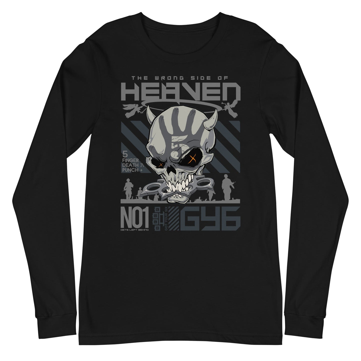 Five Finger Death Punch - Wrong Side of Heaven Long Sleeve T-Shirt Black