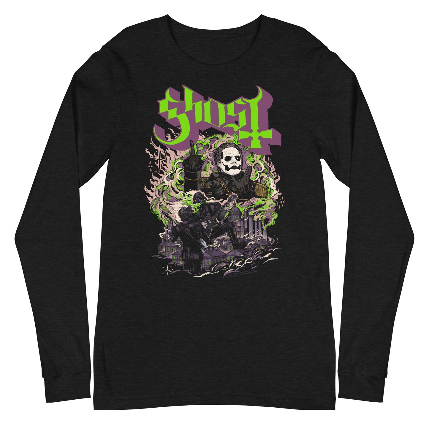 Ghost - Don't Look Back Long Sleeve T-Shirt Black