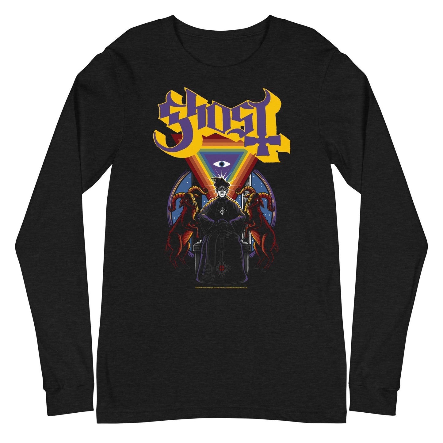 Ghost - Eye of Providence Long Sleeve T-Shirt Black