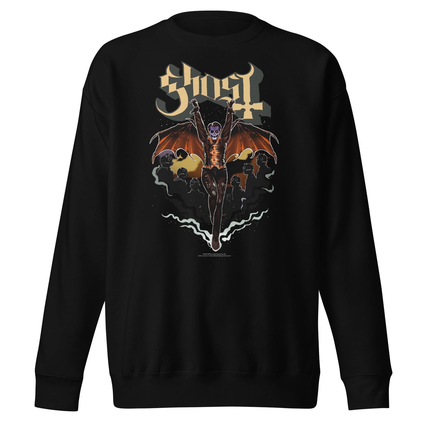Ghost - Fly Over Sweatshirt Black