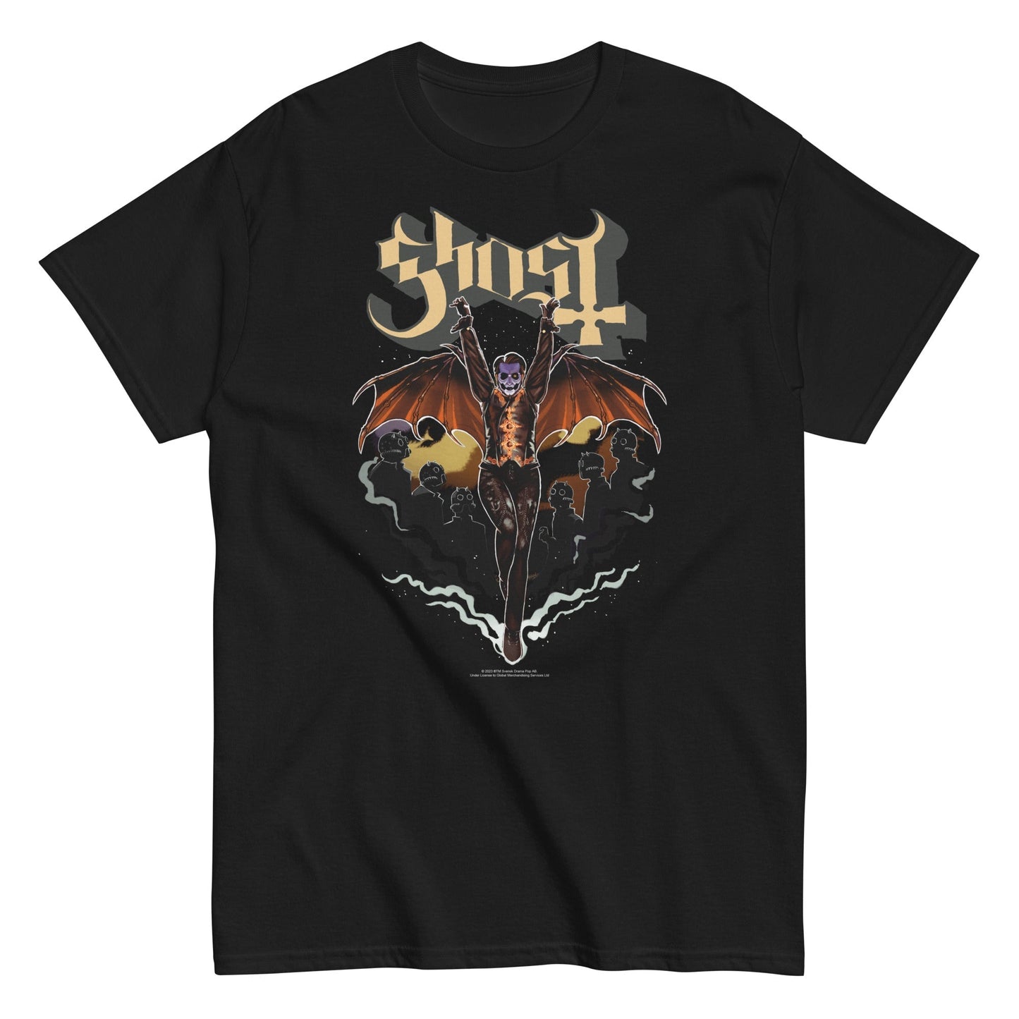 Ghost - Fly Over T-Shirt Black