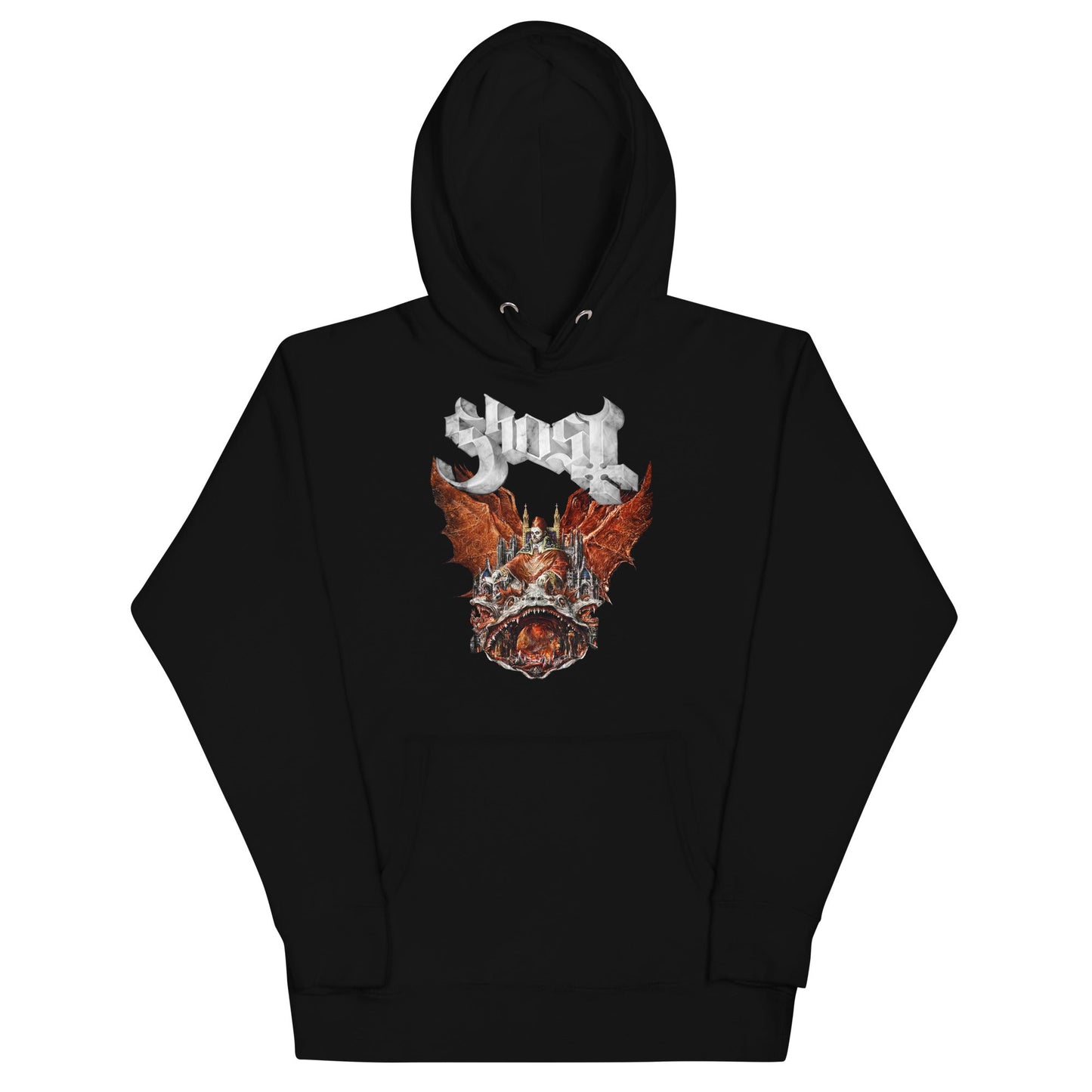 Ghost - Gilded Logo Hoodie Black