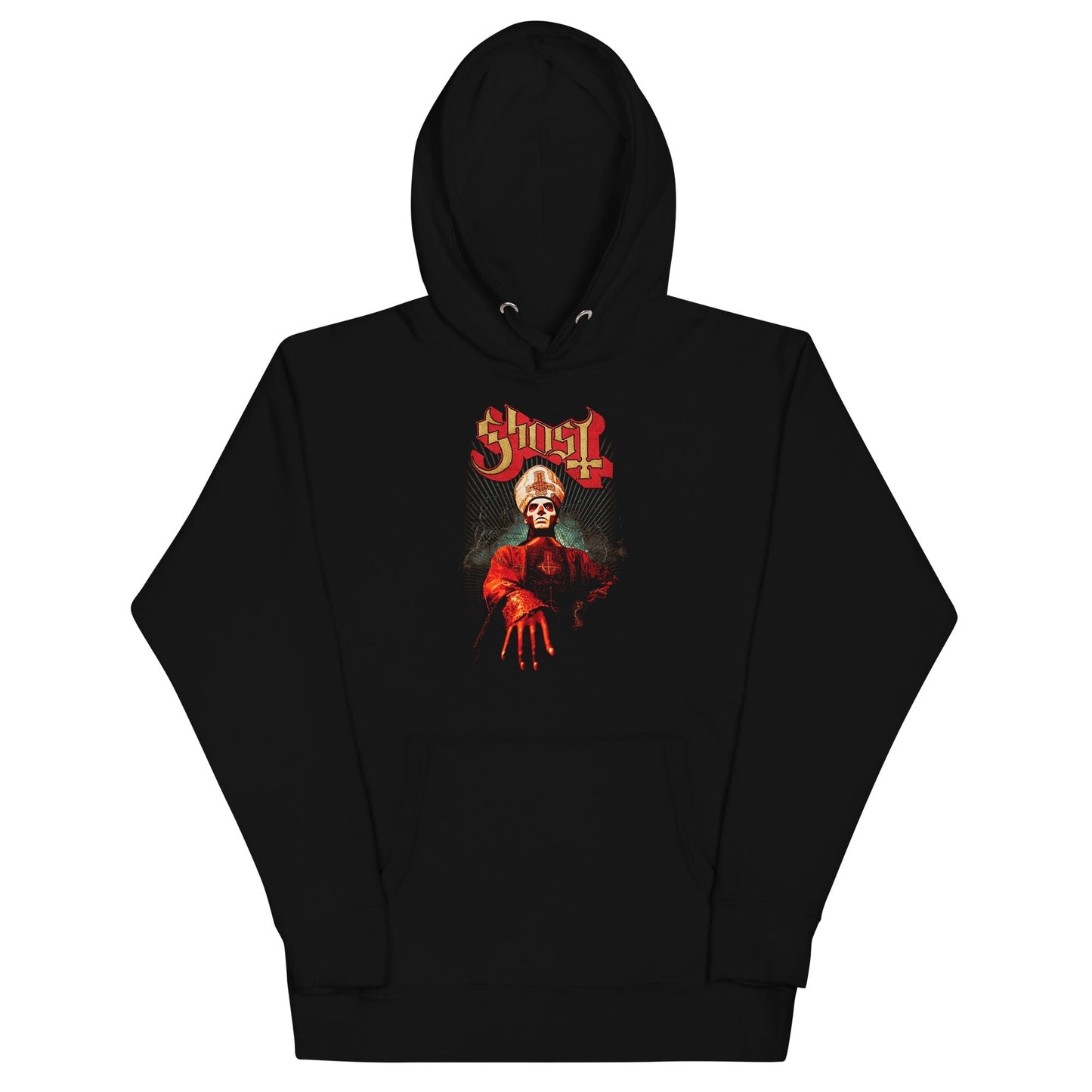 Ghost - Kiss the Ring Hoodie Black