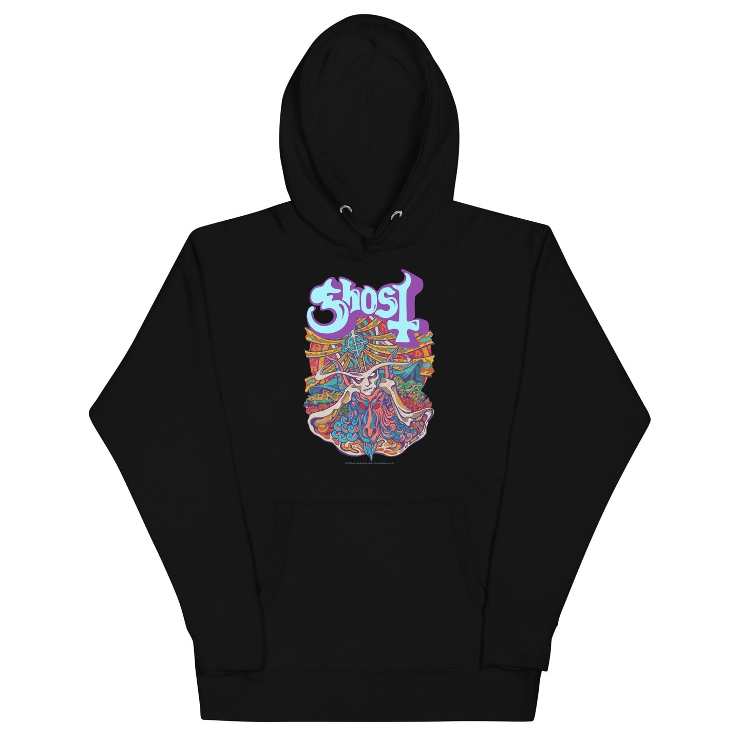 Ghost - Neon Blur Hoodie Black