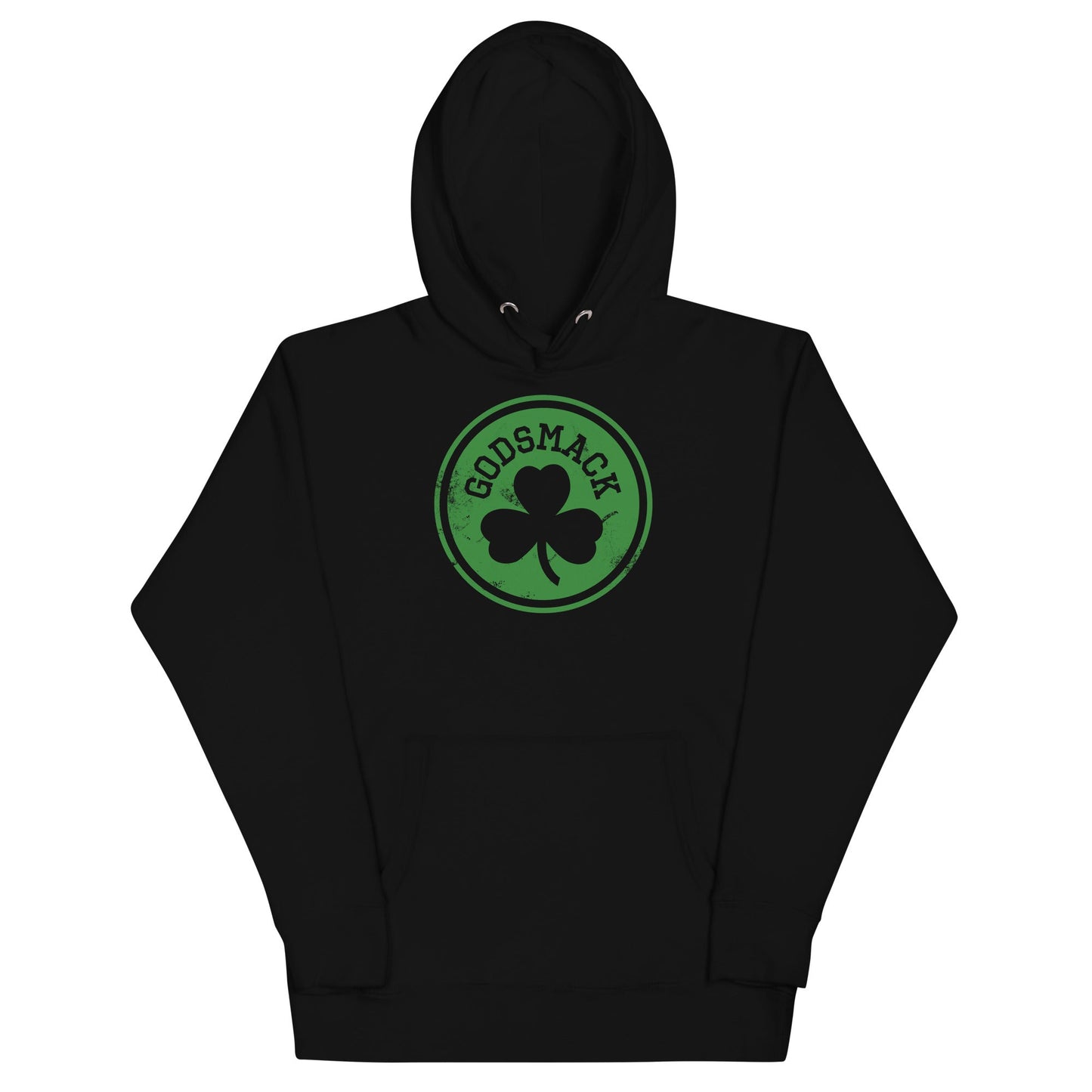 Godsmack - Green Shamrock Hoodie Black