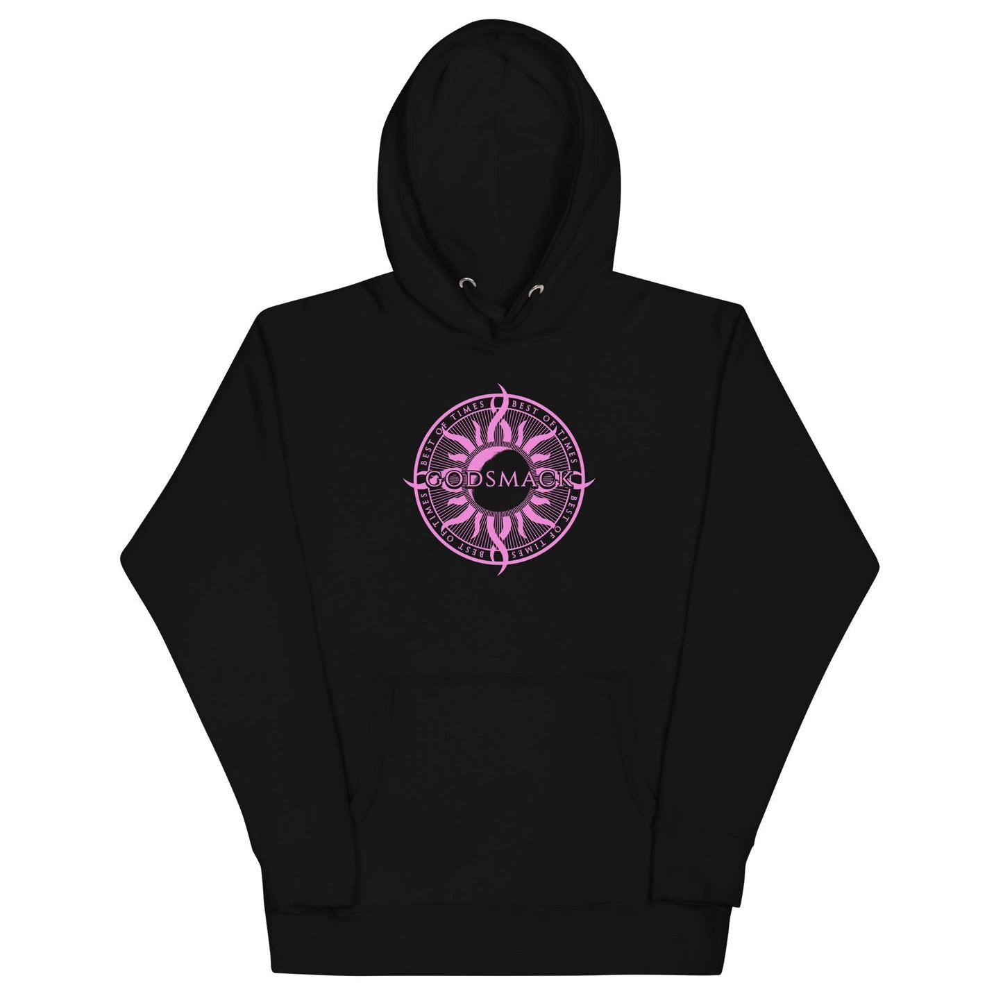 Godsmack - Pink Godsmack Compass Hoodie Black