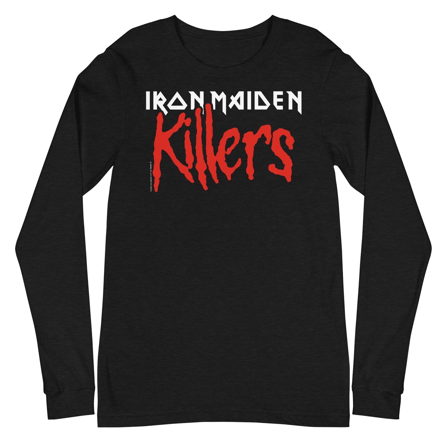 Iron Maiden - Killers Drip Long Sleeve T-Shirt Black