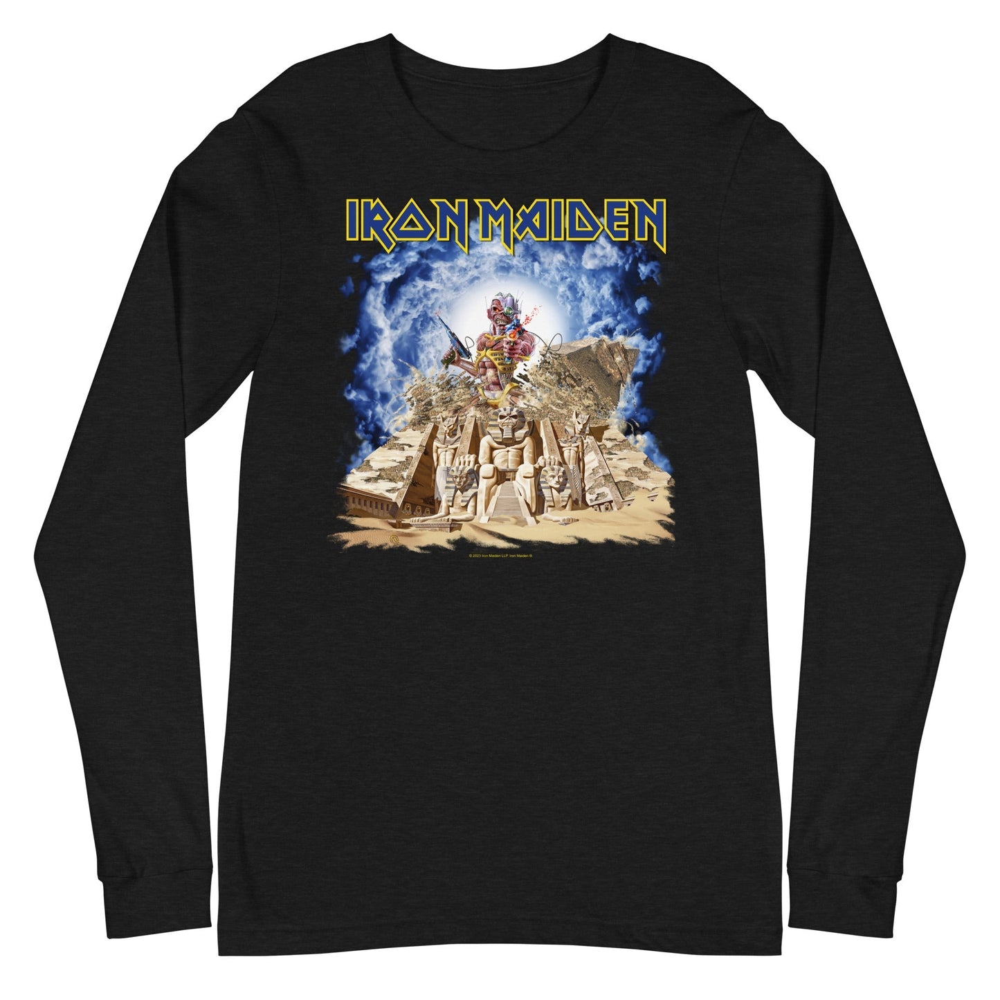 Iron Maiden - Pharoh Eddie Long Sleeve T-Shirt Black