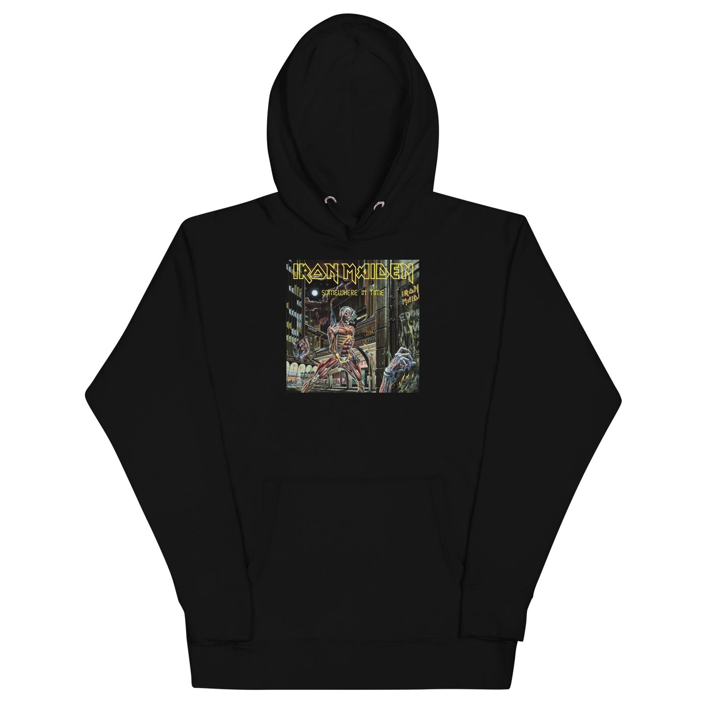 Iron Maiden - Times City Hoodie Black