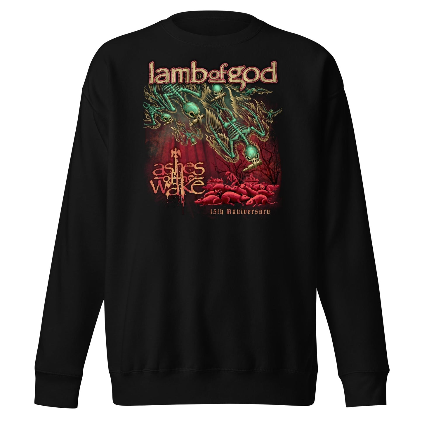 Lamb of God - Ashes Anniversary Sweatshirt Black