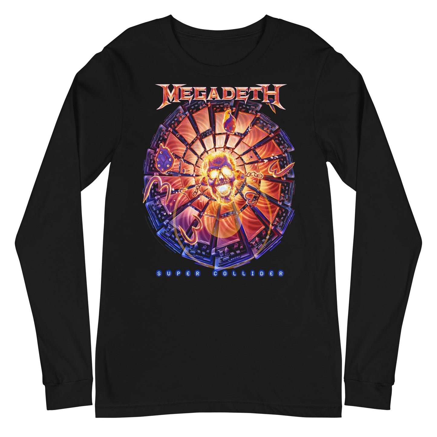 Megadeth - Super Collider Long Sleeve T-Shirt Black
