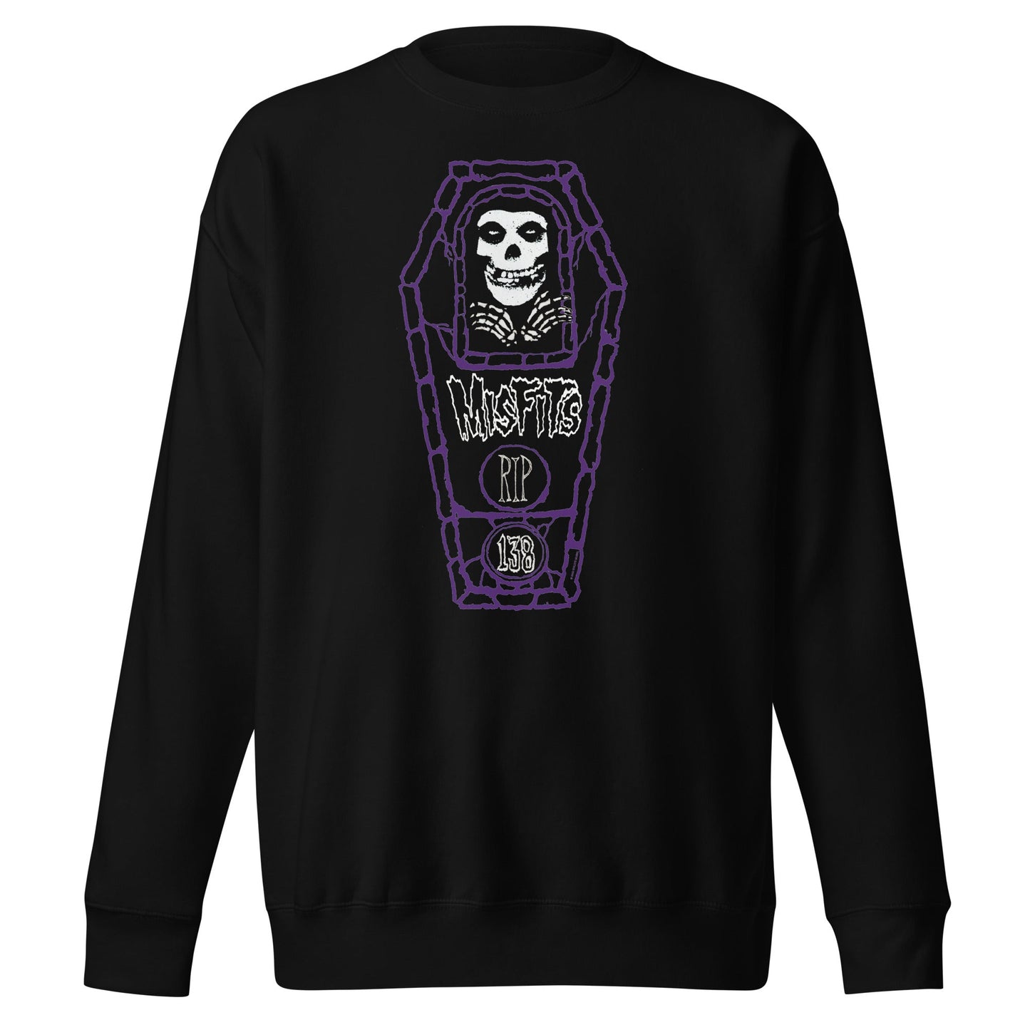 Misfits - Casket Sweatshirt Black